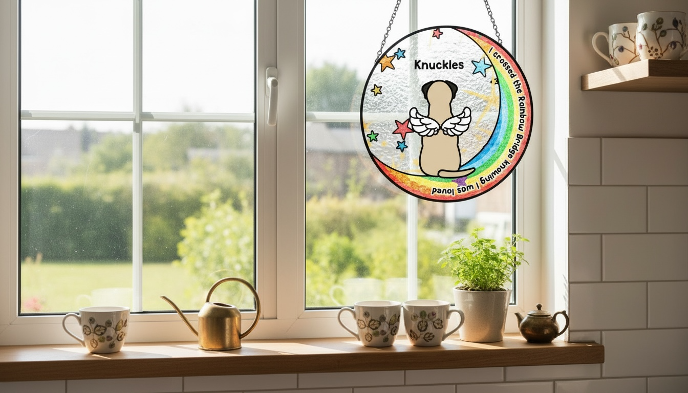 Personalised Stained Glass Suncatchers