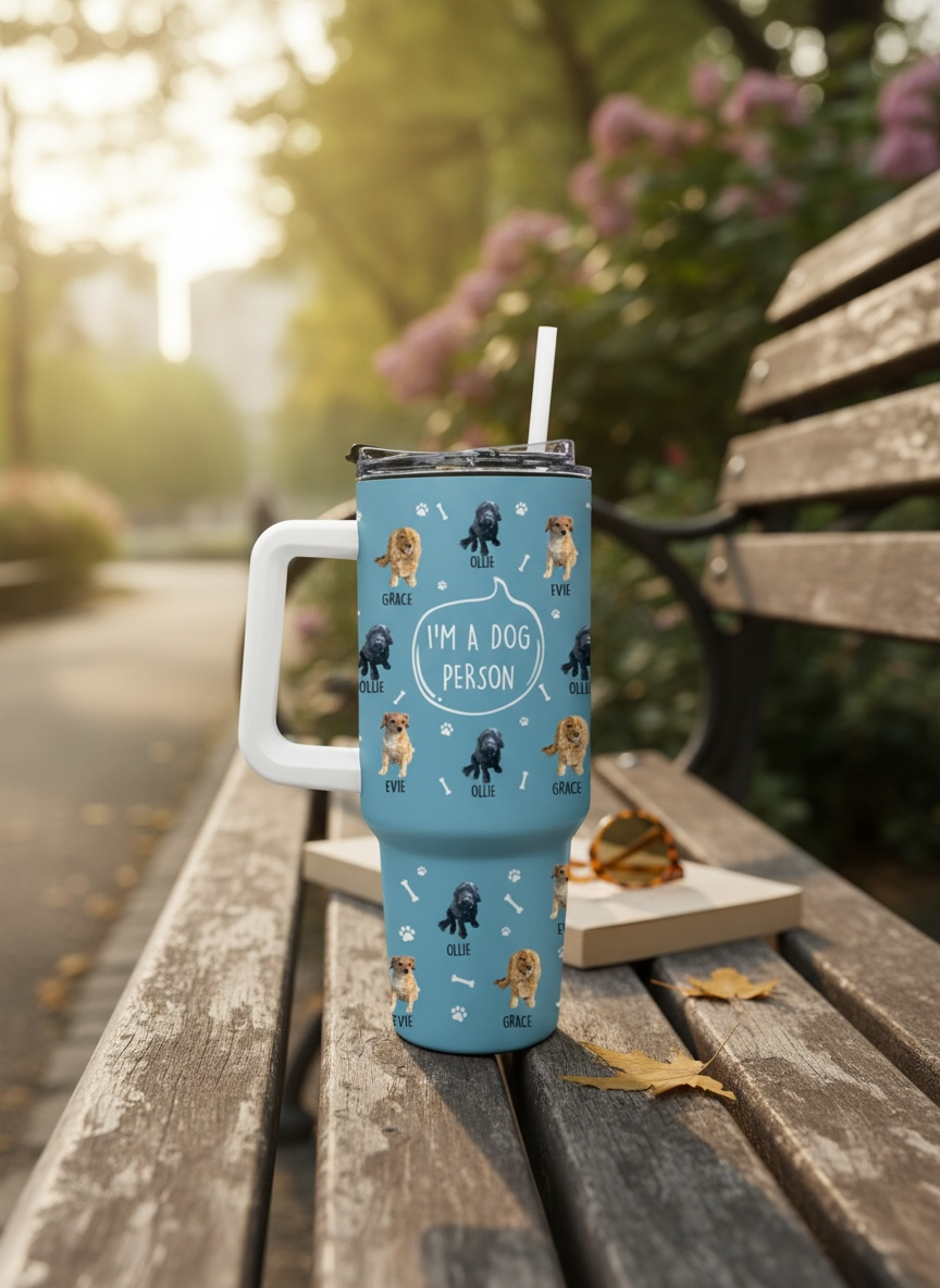 Personalised Tumbler – I'm A Dog Person