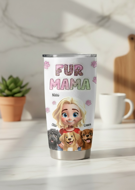 Personalised Tumbler – Dog Mom
