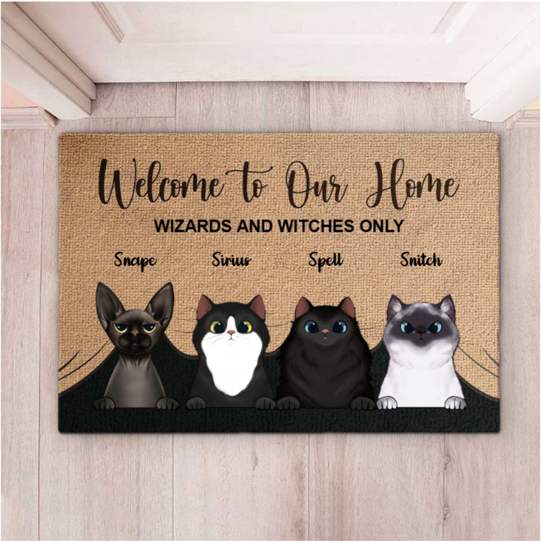 Personalised Pet Doormat – Welcome to Our Home