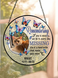 Personalised Stained Glass Suncatcher – Remembering You