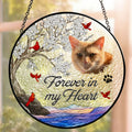 Personalised Stained Glass Suncatcher – Pet Remembrance