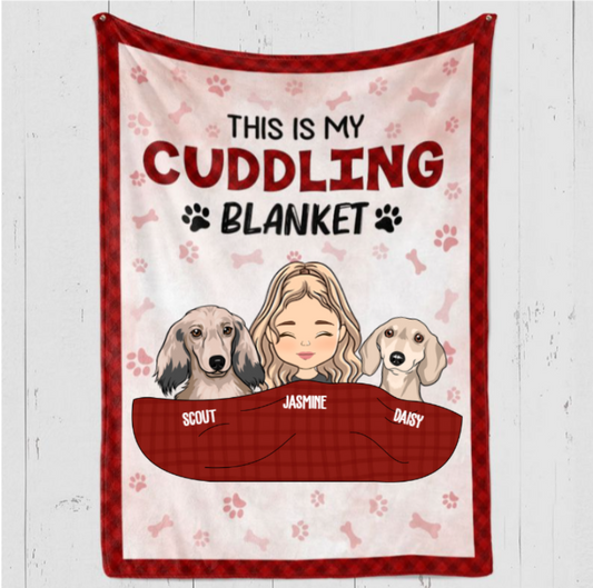 Personalised Pet Blanket – Single