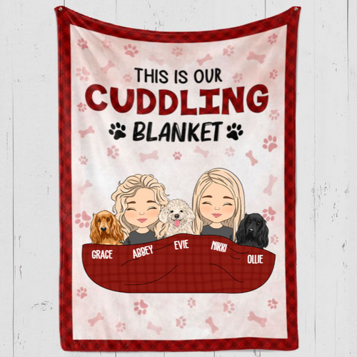 Personalised Pet Blanket – Couple