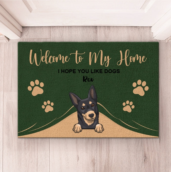 Personalised Pet Doormat – Welcome to Our Home