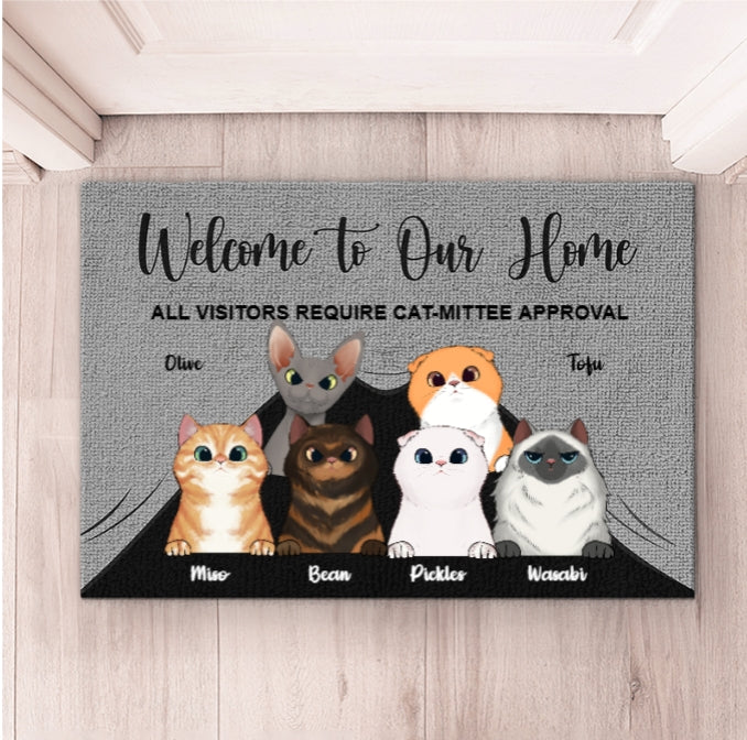 Personalised Pet Doormat – Welcome to Our Home